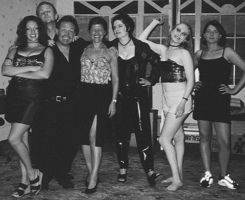 Just Whores cast of first Brighton production